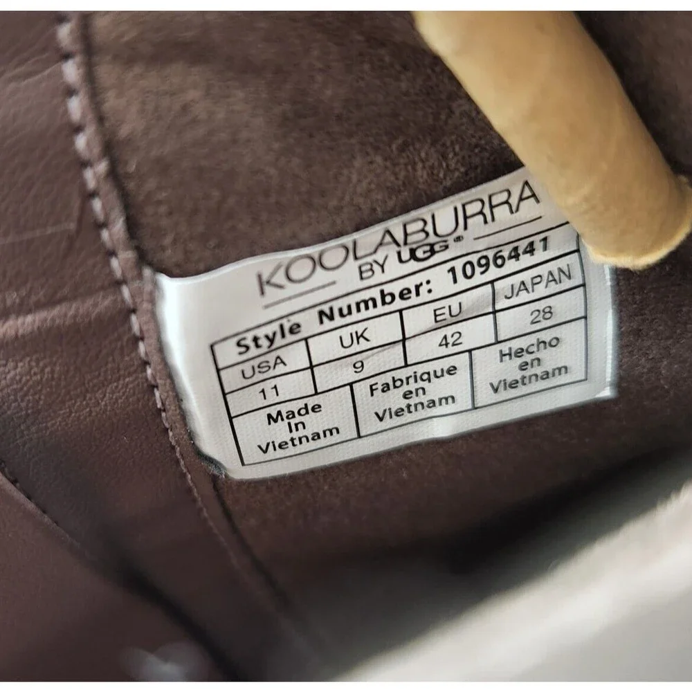 KOOLABURRA By UGG THIA Womens Boots 1096441 Cinder Size 11  Brown Booties NEW